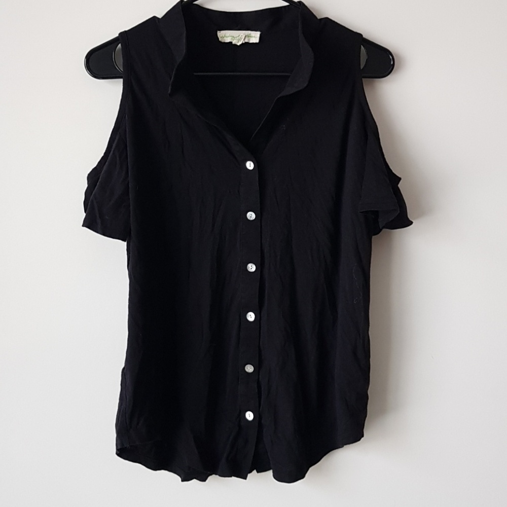 Urban Outfitters Cold Shoulder Top